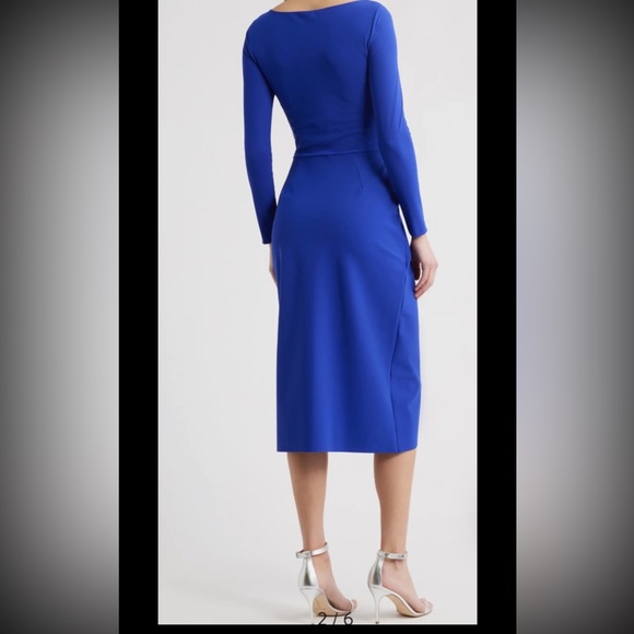 Chairs Boni La Petite Robe Gekko Bandage Midi Dress,Blue-violet,It42=US6/S, New - Picture 3 of 10